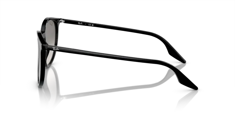 Ray - Ban Unisex RB2204 901/32 Occhiali da sole Acetato Nero Grigio Pantos Normale Sfumato miniatura 3