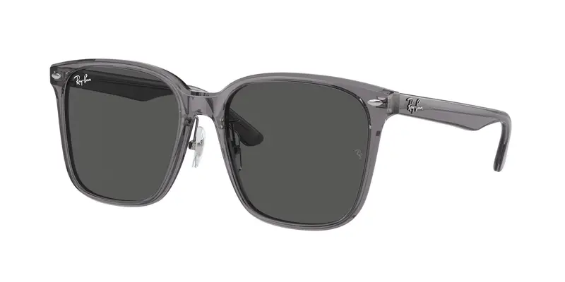 Ray - Ban Unisex RB2206D 139987 Occhiali da sole Acetato Grigio Grigio Squadrata Normale