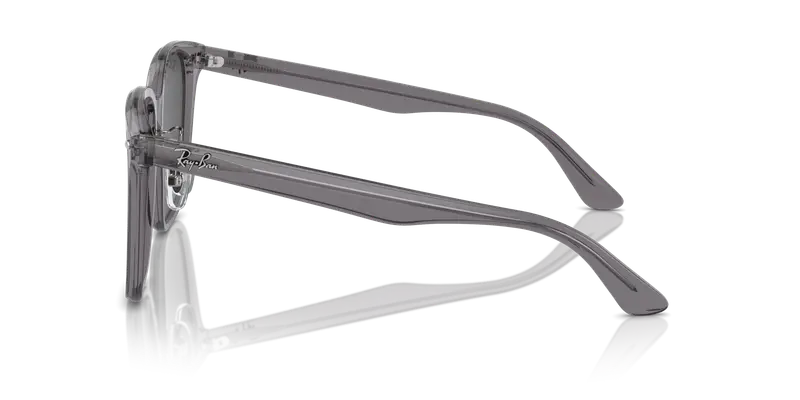 Ray - Ban Unisex RB2206D 139987 Occhiali da sole Acetato Grigio Grigio Squadrata Normale miniatura 3