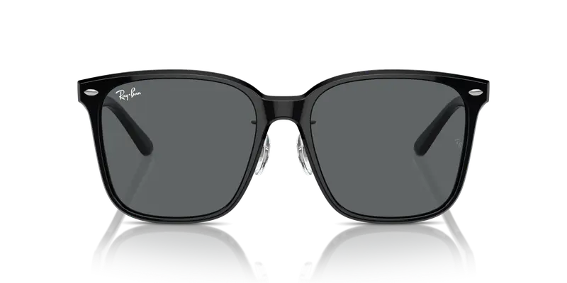 Ray - Ban Unisex RB2206D 901/87 Occhiali da sole Acetato Nero Grigio Squadrata Normale miniatura 2