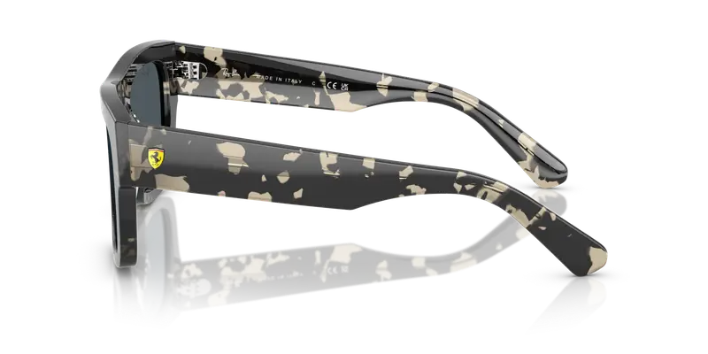 Ray - Ban Unisex RB2217M F70387 Occhiali da sole Acetato Tartaruga Grigio Squadrata Normale miniatura 3