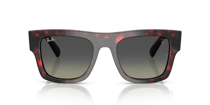 Ray - Ban Unisex RB2217M F70511 Occhiali da sole Acetato Tartaruga Grigio Squadrata Normale Sfumato miniatura 2