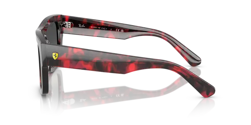 Ray - Ban Unisex RB2217M F70511 Occhiali da sole Acetato Tartaruga Grigio Squadrata Normale Sfumato miniatura 3