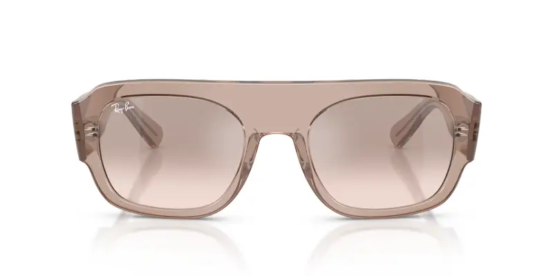 Unisex RB2218 67278Z Occhiali da sole Acetato Marrone Marrone Geometrica Normale Sfumato miniatura 3