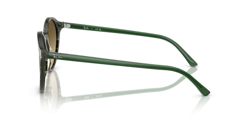 Ray - Ban Unisex RB2230 BERNARD 14210A Occhiali da sole Acetato Multi-colore Marrone Pantos Normale miniatura 3