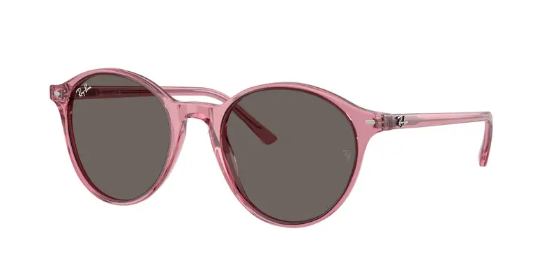 Ray - Ban Unisex RB2230 BERNARD 1435B1 Occhiali da sole Acetato Rosa Grigio Pantos Normale