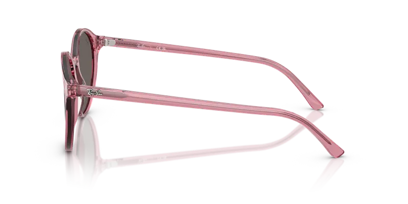 Ray - Ban Unisex RB2230 BERNARD 1435B1 Occhiali da sole Acetato Rosa Grigio Pantos Normale miniatura 3