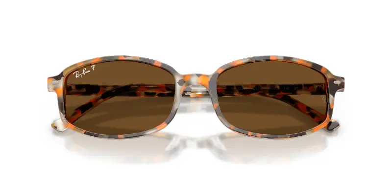 Unisex RB2232 135757 Occhiali da sole Acetato Marrone Marrone Geometrica Polarizzata miniatura 2
