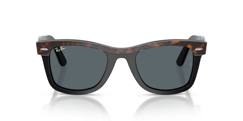 Unisex RB2240 WAYFARER 1441R5 Occhiali da sole Acetato Marrone Blu Squadrata Normale miniatura 3