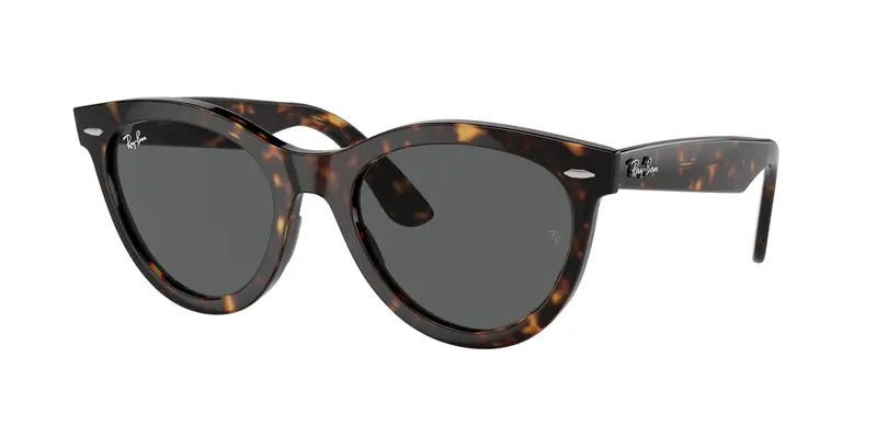 Ray - Ban Unisex RB2241 WAYFARER WAY 902/B1 Occhiali da sole Acetato Tartaruga Grigio Rotonda Normale