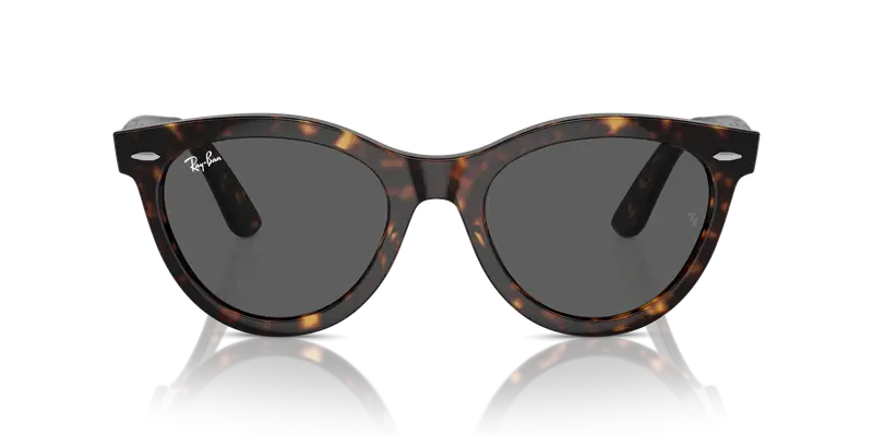 Ray - Ban Unisex RB2241 WAYFARER WAY 902/B1 Occhiali da sole Acetato Tartaruga Grigio Rotonda Normale miniatura 2