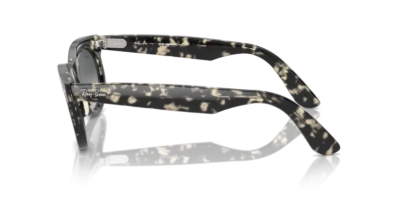 Ray - Ban Unisex RB2242 WAYFARER OVAL 133371 Occhiali da sole Acetato Tartaruga Grigio Rotonda Normale Sfumato miniatura 3