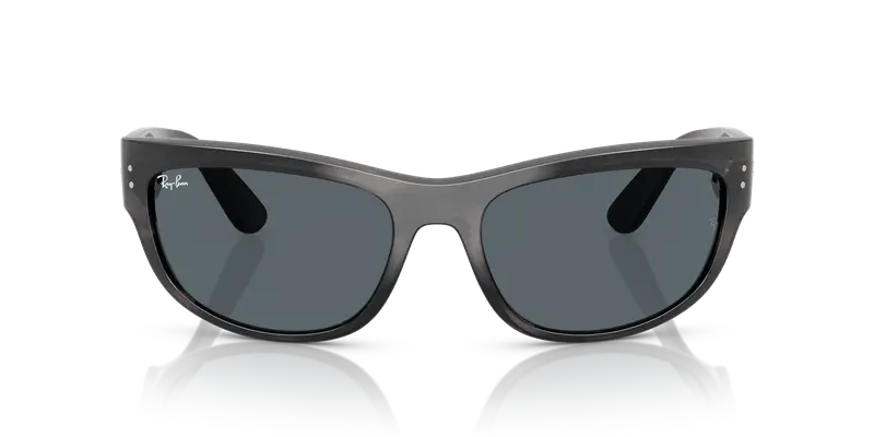 Ray - Ban Unisex RB2289 MEGA BALORAMA 1404R5 Occhiali da sole Acetato Grigio Blu Pillow Normale miniatura 2