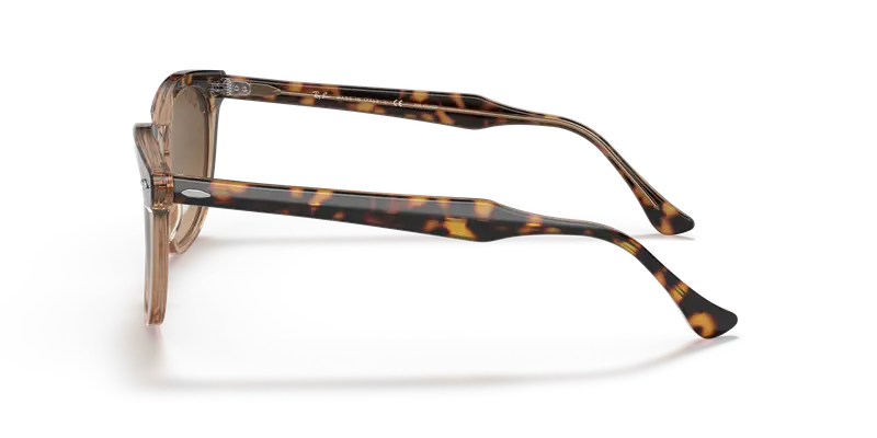 Ray - Ban Unisex RB2298 HAWKEYE 1292M2 Occhiali da sole Acetato Oro Marrone Squadrata Polarizzata Sfumato miniatura 3