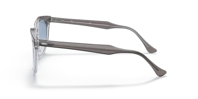 Ray - Ban Unisex RB2298 HAWKEYE 13553F Occhiali da sole Acetato Grigio Blu Squadrata Normale Sfumato miniatura 3