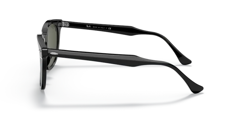 Ray - Ban Unisex RB2298 HAWKEYE 901/31 Occhiali da sole Acetato Nero Verde Squadrata Normale miniatura 3