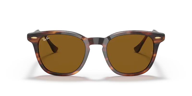 Ray - Ban Unisex RB2298 HAWKEYE 954/33 Occhiali da sole Acetato Marrone Marrone Squadrata Normale miniatura 2