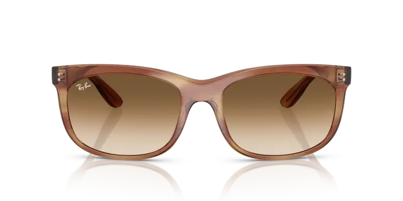 Ray - Ban Unisex RB2389 BALORETTE 140351 Occhiali da sole Acetato Tartaruga Marrone Pillow Normale Sfumato miniatura 2