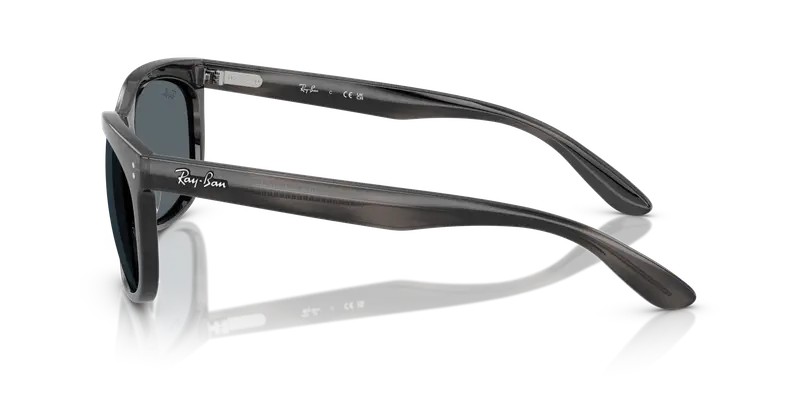 Ray - Ban Unisex RB2389 BALORETTE 1404R5 Occhiali da sole Acetato Grigio Blu Pillow Normale miniatura 3