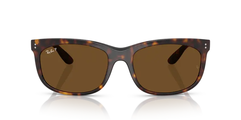 Ray - Ban Unisex RB2389 BALORETTE 902/57 Occhiali da sole Acetato Tartaruga Pillow Polarizzata miniatura 2