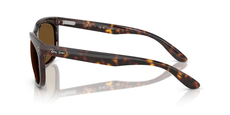 Ray - Ban Unisex RB2389 BALORETTE 902/57 Occhiali da sole Acetato Tartaruga Pillow Polarizzata miniatura 3