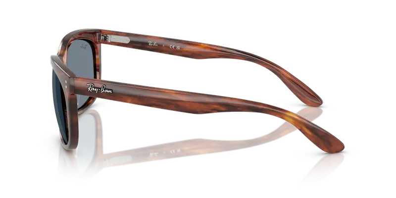 Ray - Ban Unisex RB2389 BALORETTE 954/62 Occhiali da sole Acetato Marrone Blu Pillow Normale miniatura 3