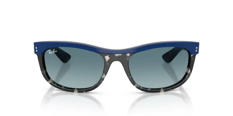 Unisex RB2489 BALORAMA 14453M Occhiali da sole Acetato Blu Blu Squadrata Normale Sfumato miniatura 3