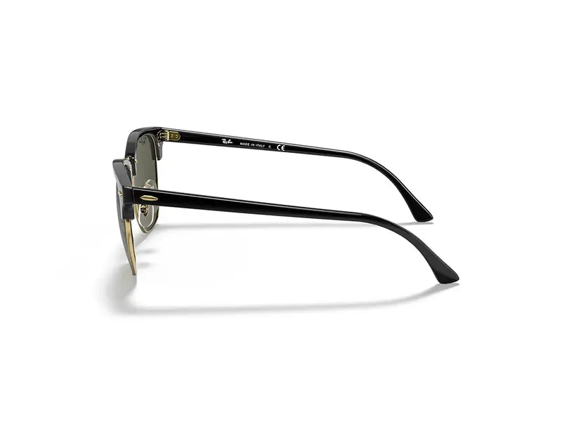 Ray - Ban Unisex RB3016 CLUBMASTER W0365 Occhiali da sole Acetato Nero G15 Squadrata Normale miniatura 2