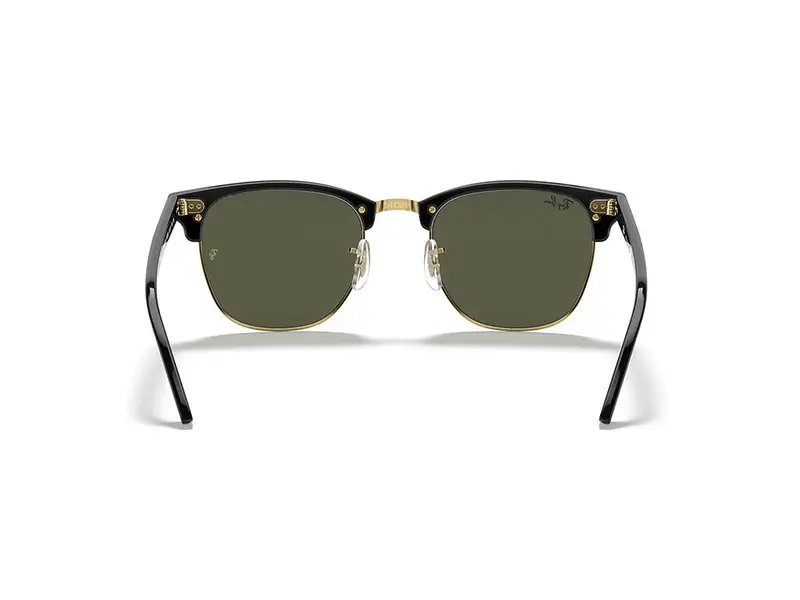 Ray - Ban Unisex RB3016 CLUBMASTER W0365 Occhiali da sole Acetato Nero G15 Squadrata Normale miniatura 3