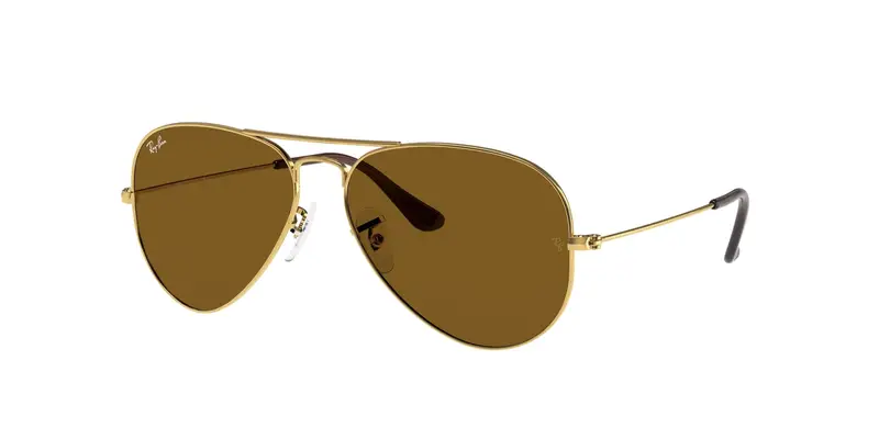 Ray - Ban Unisex RB3025 AVIATOR 001/33 Occhiali da sole Metallo Oro  Pilot Normale