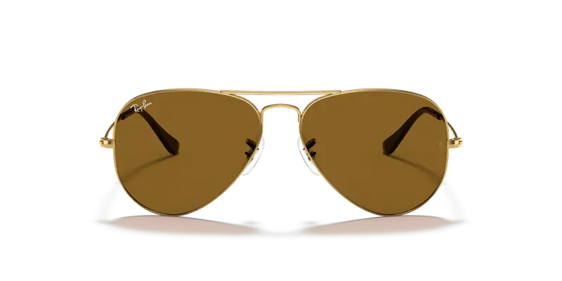 Ray - Ban Unisex RB3025 AVIATOR 001/33 Occhiali da sole Metallo Oro Pilot Normale miniatura 2