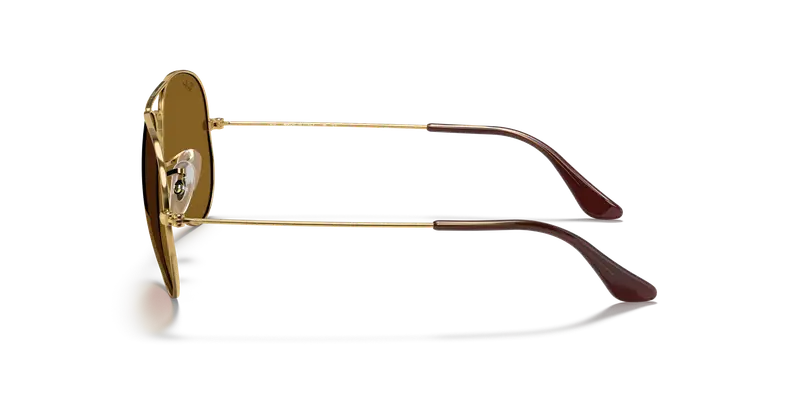 Ray - Ban Unisex RB3025 AVIATOR 001/33 Occhiali da sole Metallo Oro Pilot Normale miniatura 3