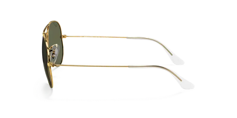 Ray - Ban Unisex RB3025 AVIATOR 001/58 Occhiali da sole Metallo Oro Verde G15 Pilot Polarizzata miniatura 3