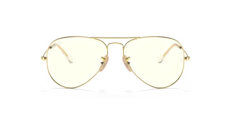 Ray - Ban Unisex RB3025 AVIATOR 001/5F Occhiali da sole Metallo Oro Grigio Pilot Fotocromatiche Fotocromatico miniatura 2