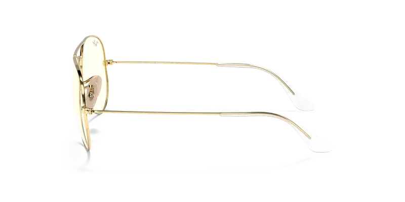 Ray - Ban Unisex RB3025 AVIATOR 001/5F Occhiali da sole Metallo Oro Grigio Pilot Fotocromatiche Fotocromatico miniatura 3