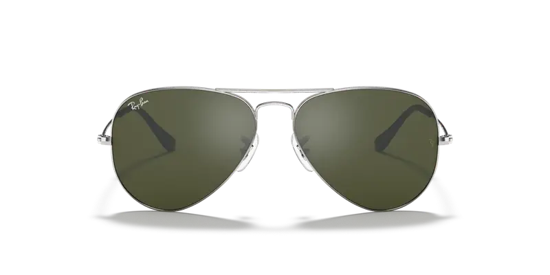 Ray - Ban Unisex RB3025 AVIATOR 003/40 Occhiali da sole Metallo Argento Grigio Pilot Normale miniatura 2
