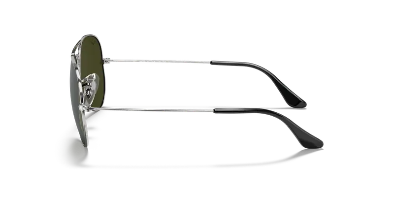 Ray - Ban Unisex RB3025 AVIATOR 003/40 Occhiali da sole Metallo Argento Grigio Pilot Normale miniatura 3