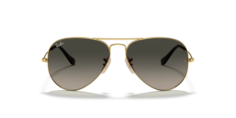 Ray - Ban Unisex RB3025 AVIATOR 181/71 Occhiali da sole Metallo Oro Grigio Pilot Normale Sfumato miniatura 2