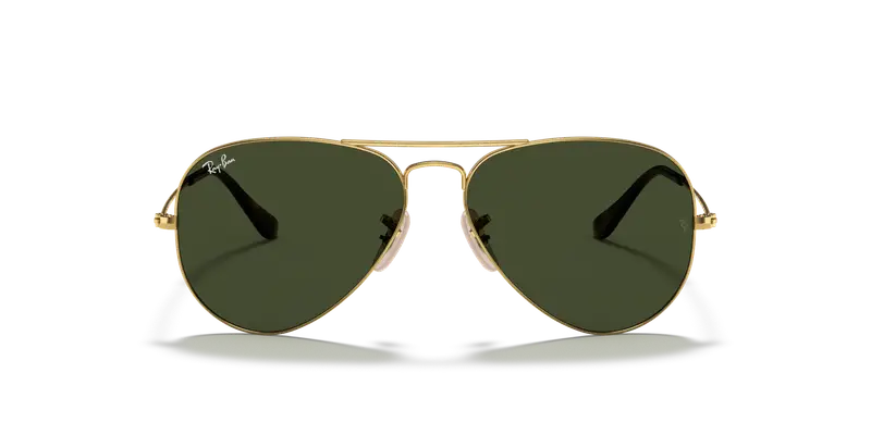 Ray - Ban Unisex RB3025 AVIATOR 181 Occhiali da sole Metallo Oro G15 Pilot Normale miniatura 2