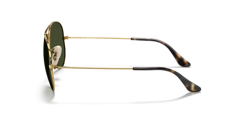 Ray - Ban Unisex RB3025 AVIATOR 181 Occhiali da sole Metallo Oro G15 Pilot Normale miniatura 3