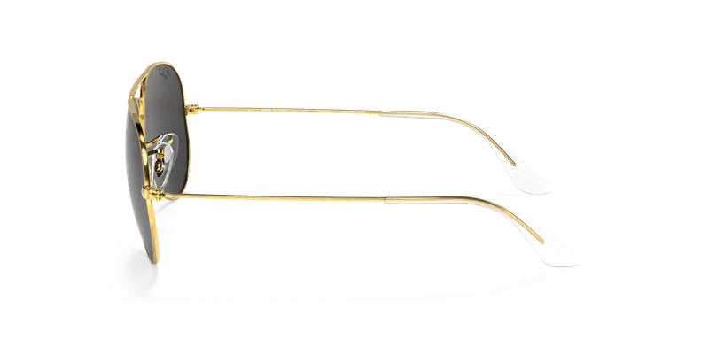 Ray - Ban Unisex RB3025 AVIATOR 919648 Occhiali da sole Metallo Oro Nero Pilot Polarizzata miniatura 3