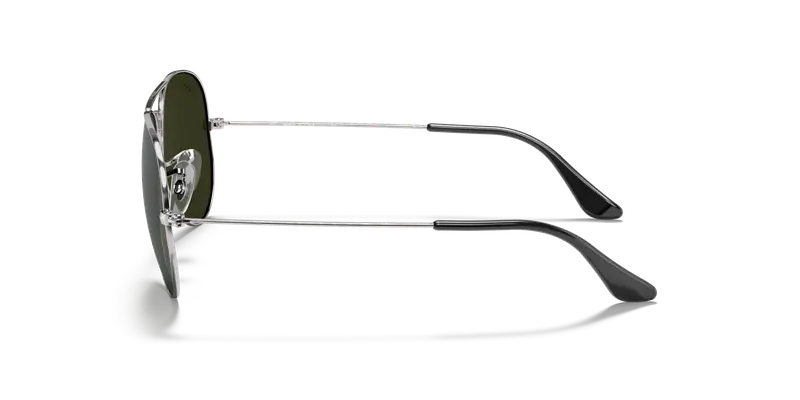 Ray - Ban Unisex RB3025 AVIATOR W3277 Occhiali da sole Metallo Argento Grigio Pilot Normale miniatura 3