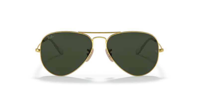 Ray - Ban Unisex RB3025 AVIATOR W3400 Occhiali da sole Metallo Oro G15 Pilot Normale miniatura 2