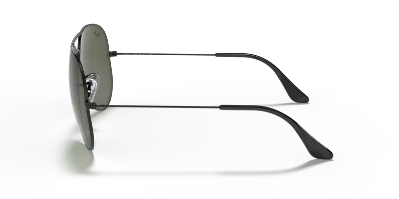 Ray - Ban Unisex RB3026 AVIATOR LARGE METAL II L2821 Occhiali da sole Metallo Nero Verde G15 Pilot Normale miniatura 3