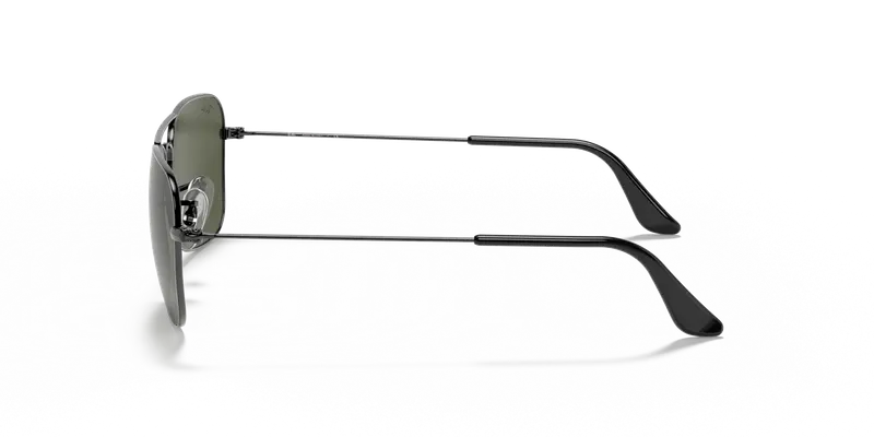 Ray - Ban Unisex RB3136 CARAVAN 004 Occhiali da sole Metallo Grigio G15 Squadrata Normale miniatura 3