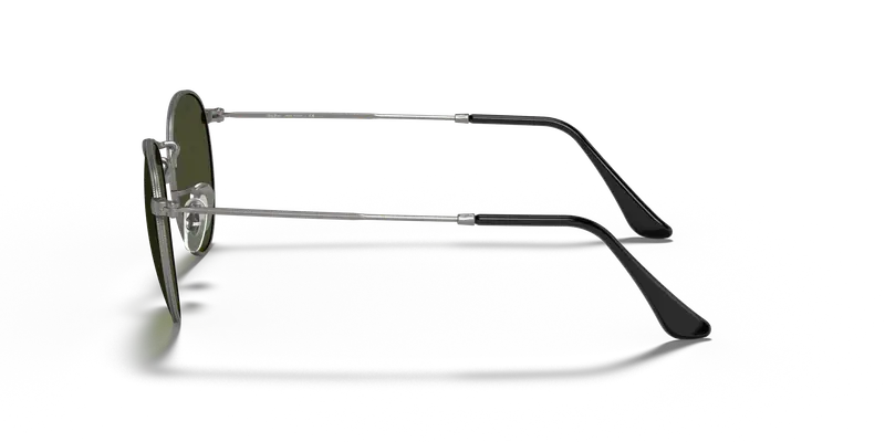 Ray - Ban Unisex RB3447 ROUND METAL 029 Occhiali da sole Metallo Grigio G15 Rotonda Normale miniatura 3