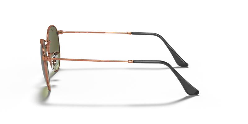 Ray - Ban Unisex RB3447 ROUND METAL 9002A6 Occhiali da sole Metallo Bronzo Verde Rotonda Normale Sfumato miniatura 3