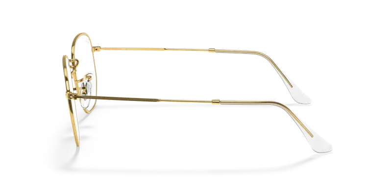 Ray - Ban Unisex RB3548 HEXAGONAL 9196BF Occhiali da sole Metallo Oro Trasparente Geometrica Normale miniatura 3