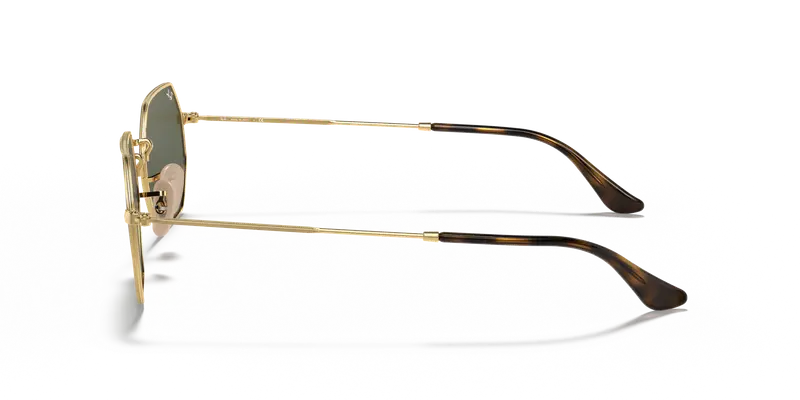 Ray - Ban Unisex RB3556N OCTAGONAL 001 Occhiali da sole Metallo Oro G15 Geometrica Normale miniatura 3