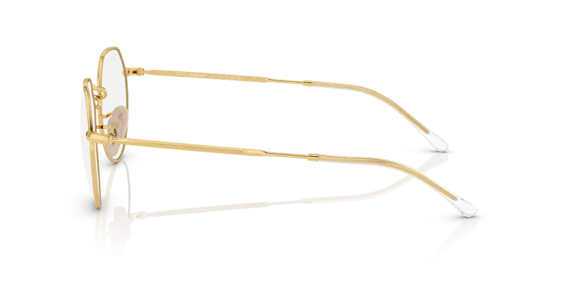 Ray - Ban Unisex RB3565 JACK 001/GG Occhiali da sole Metallo Oro Blu Geometrica Fotocromatiche Fotocromatico miniatura 3